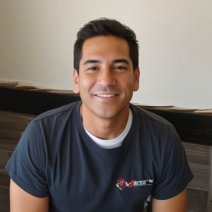 Michael Rodriguez, senior vinyl flooring installation specialist