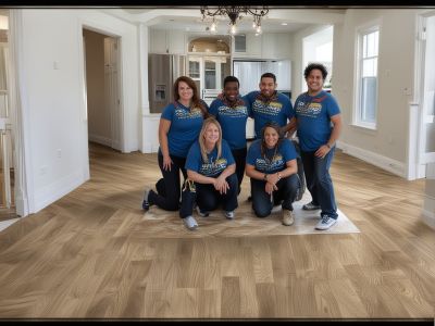 Community Floors LLC team of certified vinyl flooring installers