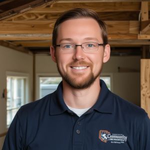 Collin McConnell, founder and master installer at Community Floors LLC